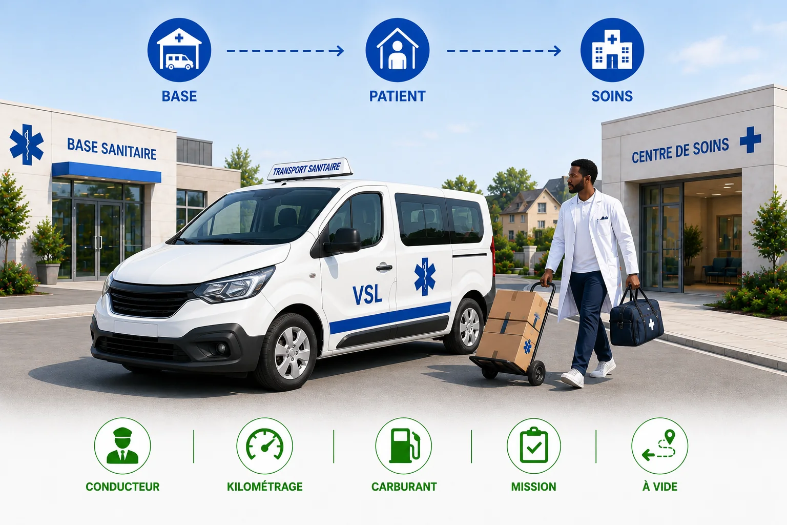 Illustration Transport sanitaire