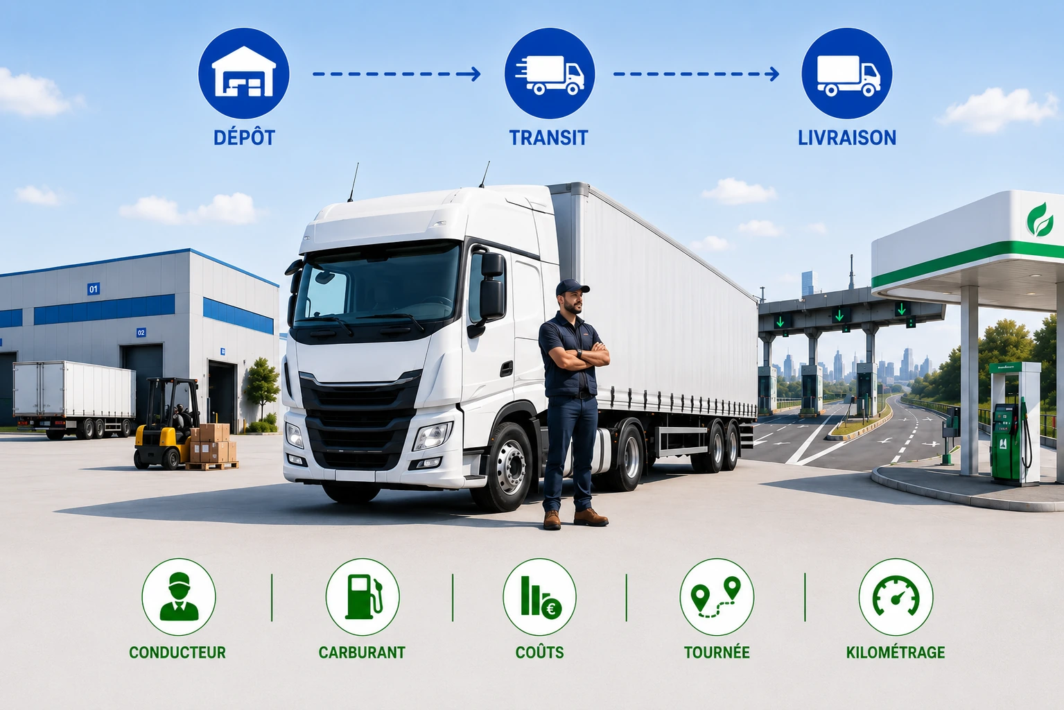 Illustration Transport